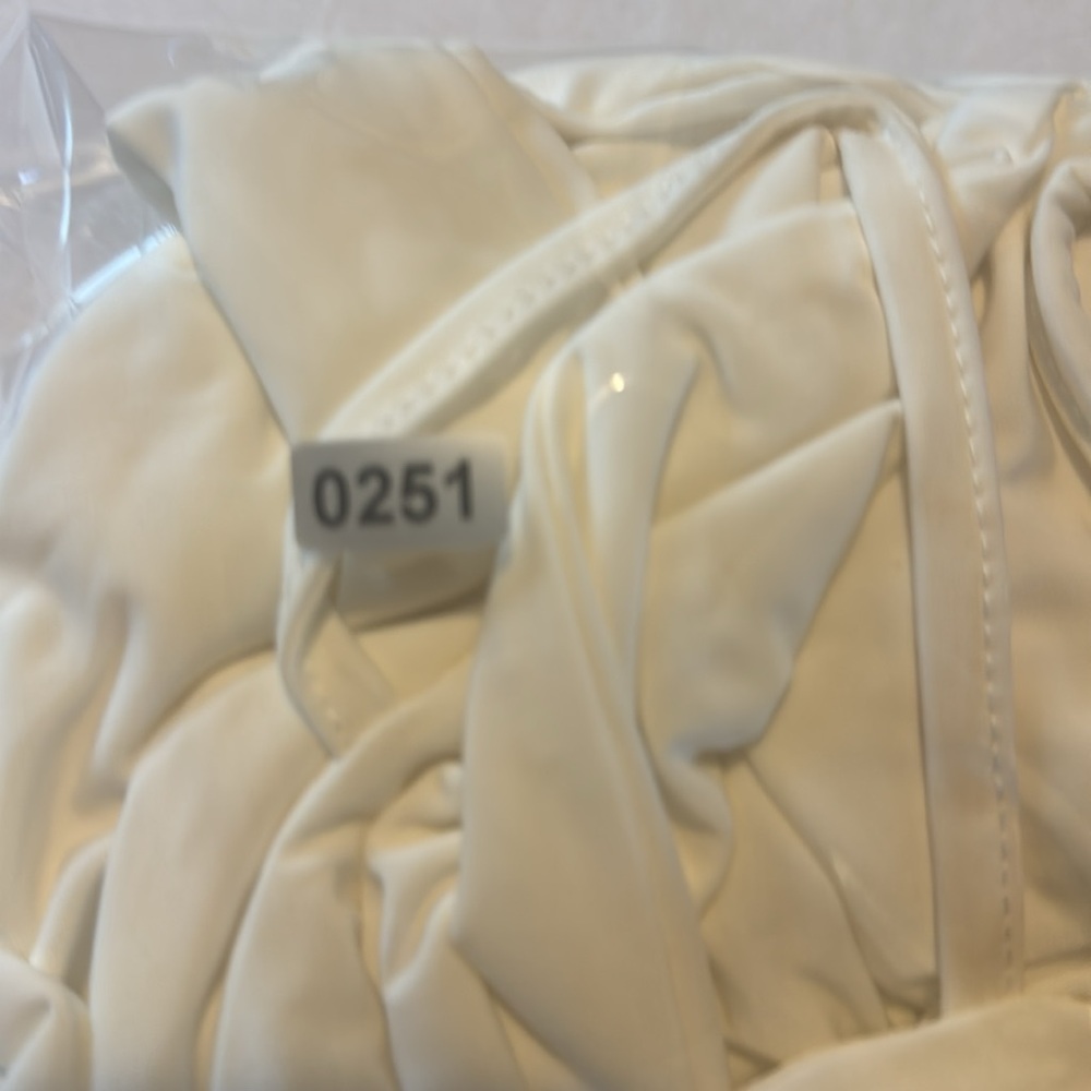 EGO White Halter Cut Out  Mini Dress NWT Size 8 Festival Rave‎ Coachella Ibiza - Picture 9 of 9